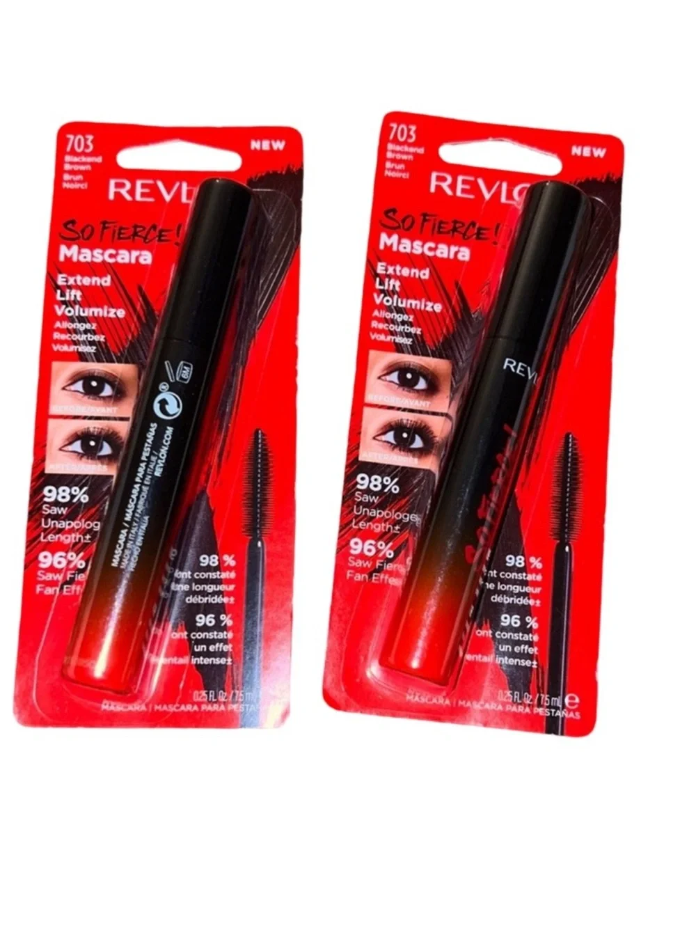 2 packs Revlon So Fierce! Mascara 703 FINAL PRICE DROP